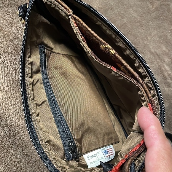 Danny Kaplan Tapestry Crossbody Floral Fabric Shoulder Bag - Picture 4 of 8